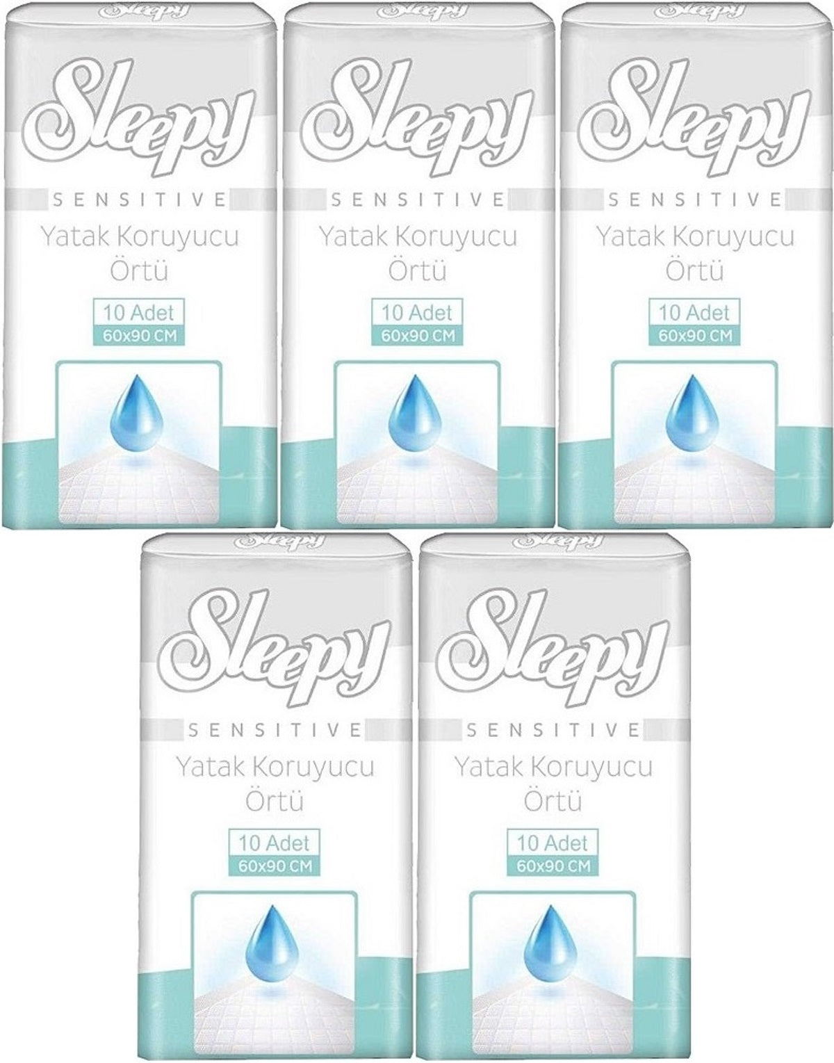 Sleepy Yetişkin Yatak Koruyucu 60*90CM 50 Adet (5PK*10)