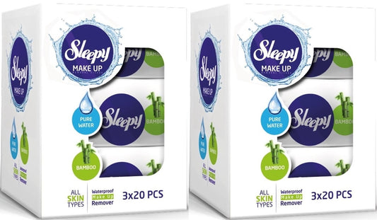 Sleepy Yüz Temizleme Havlusu Bamboo Make Up 120 Yaprak (6PK*20)