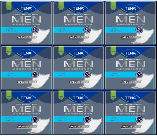 Tena Men Emici Koruma Level 1 Erkek Mesane Pedi 216 Adet