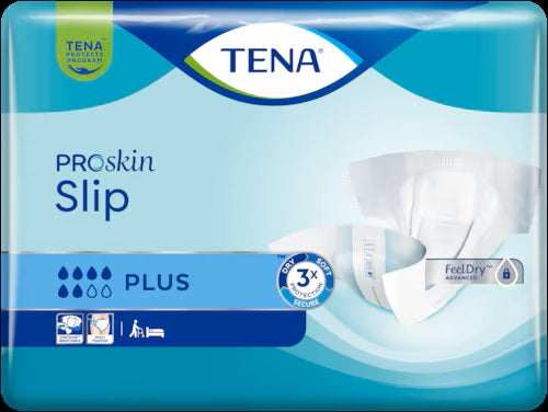 Tena Proskin Slip Plus Bel Bantlı Yetişkin Bezi L - Büyük - Large 30 Adet
