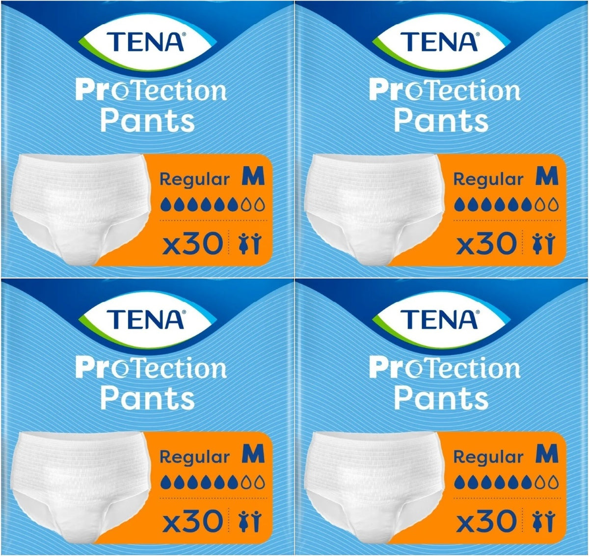 Tena ProTection Pants Regular Emici Külot Yetişkin Bezi M - Orta - Medium 120 Adet