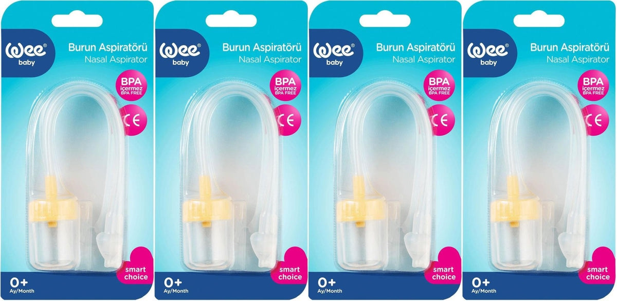 Wee Baby Burun Aspiratörü ve Temizleyici (4 Lü Set)